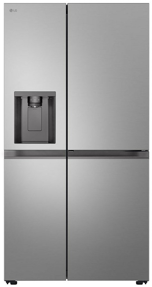 LG InstaView GSJC41PYPE dviduris šaldytuvas-šaldiklis Pastatomi 641 L E Sidabras