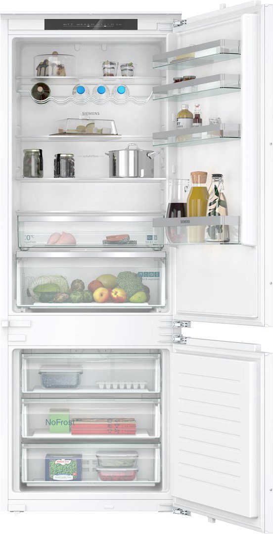 Siemens iQ300 KB96NVFE0 šaldytuvas-šaldiklis Įmontuoti 383 L E Balta