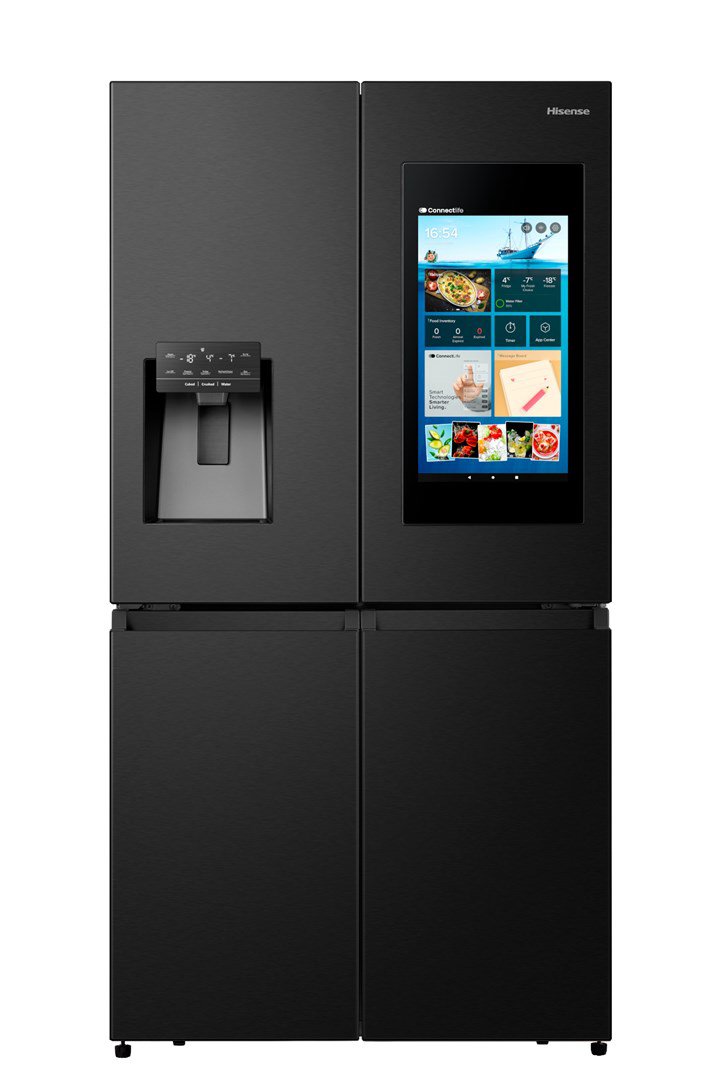 Hisense RQ760N4IFE dviduris šaldytuvas-šaldiklis Pastatomi 577 L E Juoda