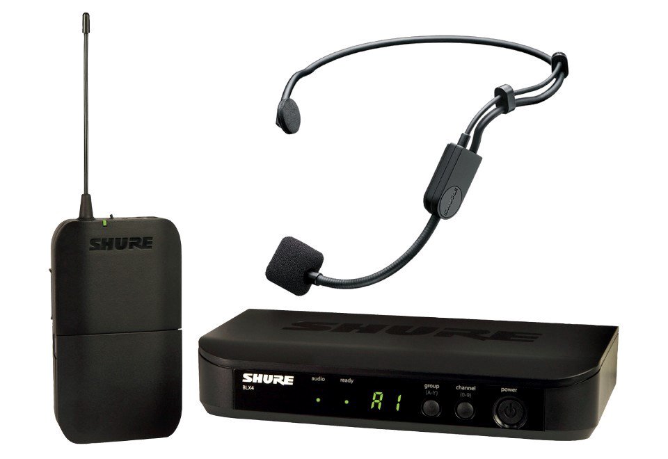 Shure BLX14E/P31-H8E - belaidė sistema su ausinėmis PGA31