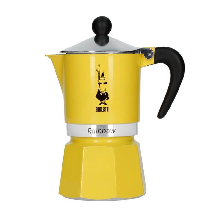 „Bialetti Rainbow 3TZ yellow cafe“ 140 ml
