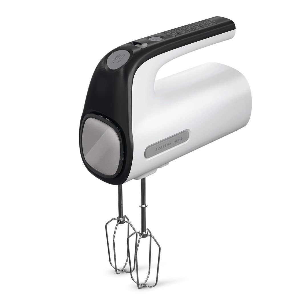 Taurus Station Inox Rankinis plaktuvas 500 W Juoda, Balta