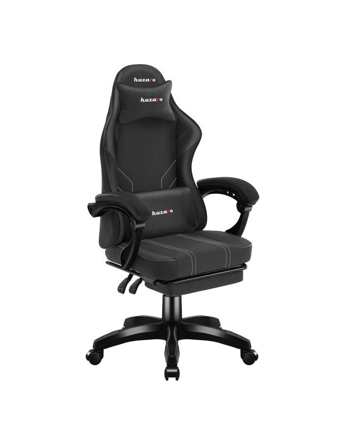 Žaidimų kėdė „Force 3.7“, juoda anglis
