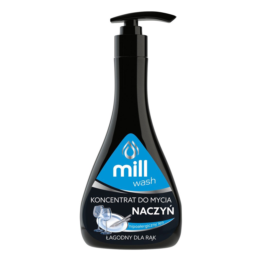 Mill Wash koncentruotas hipoalerginis lininių skalbinių skalbimo losjonas 555 ml