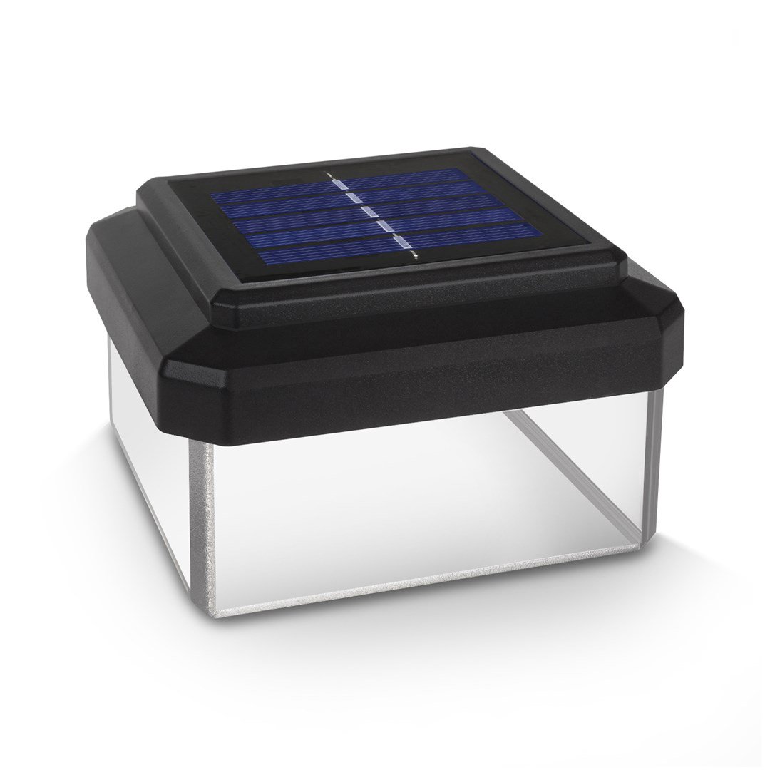 LED stulpinė saulės lempa 100*100 Greenblue GB128 - vokų stogelis