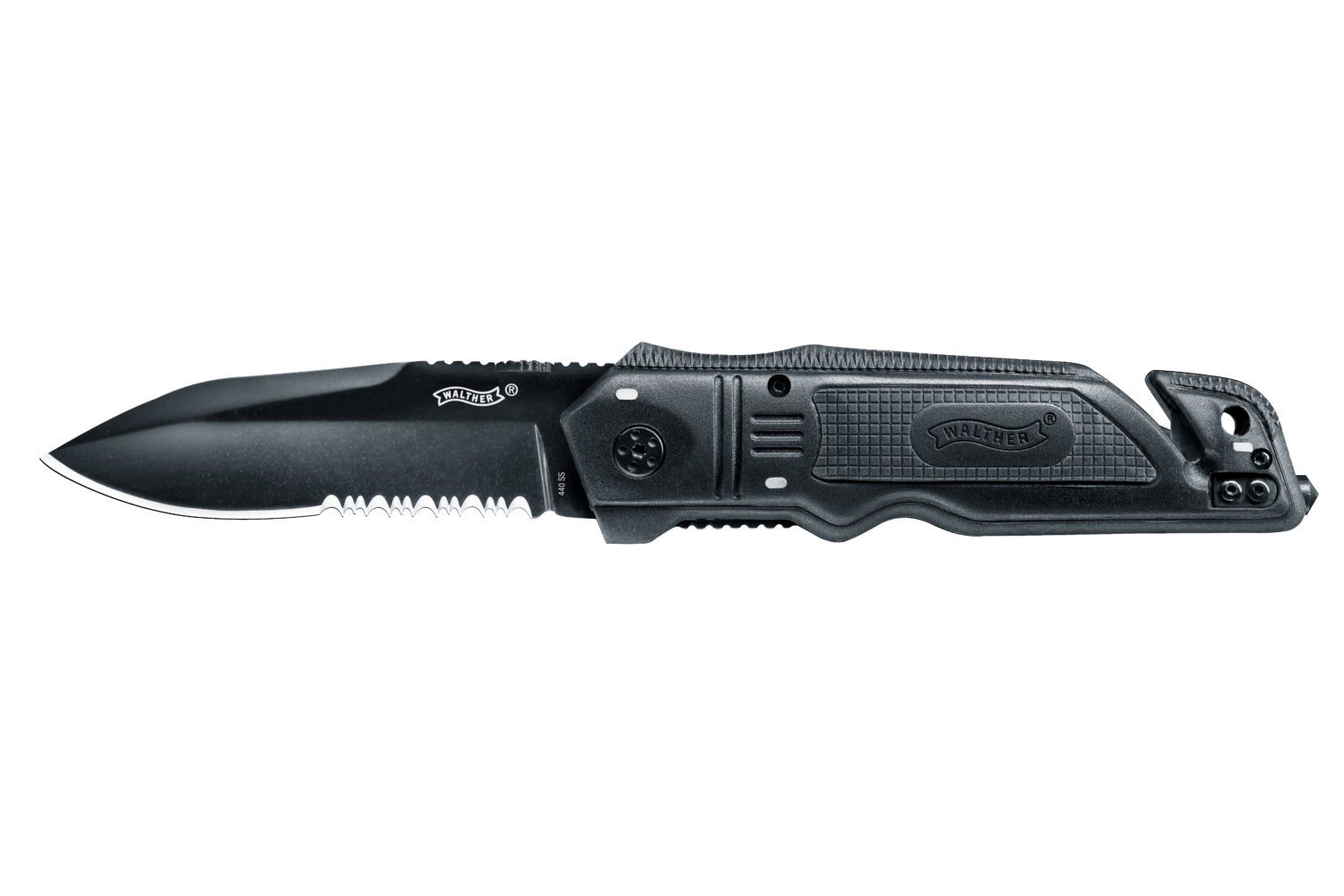 Walther 5.0728 lauko, taktinis ir išgyvenimo peilis Ieties antgalis