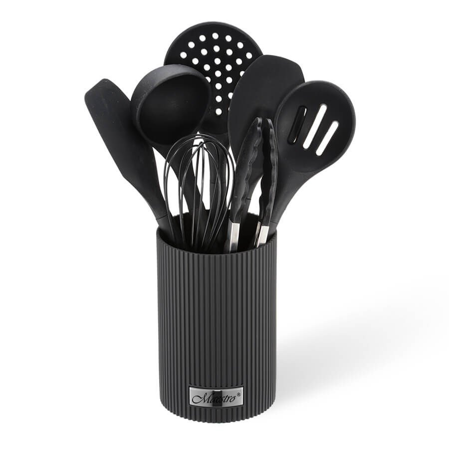 Virtuvės reikmenys MAESTRO MR-1542-BLACK 8vnt
