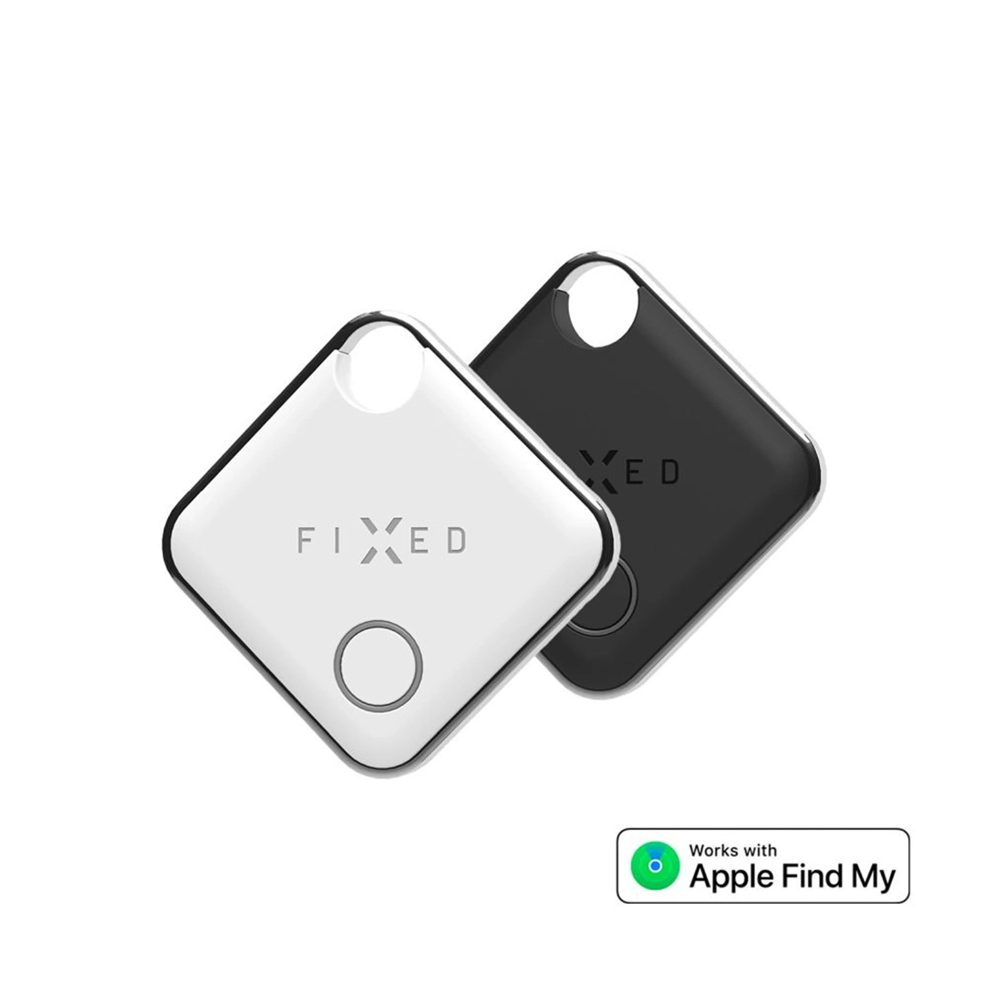 Išmanusis daiktų ieškiklis FIXED Tag with Find My support, Duo Pack - black + white