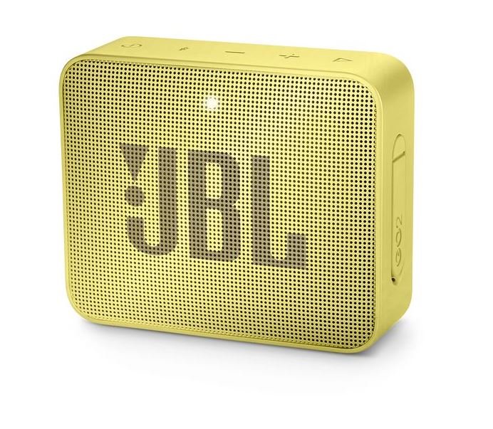 Kolonėlė JBL GO 2, 3W, IPX7, su mikrofonu, geltona