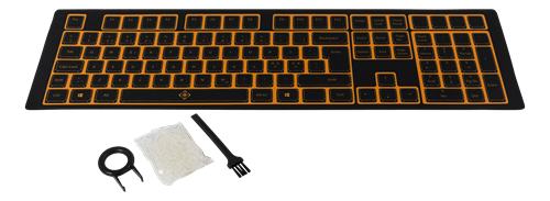 Rinkinys mechaninei klaviatūrai valyti DELTACO GAM-001