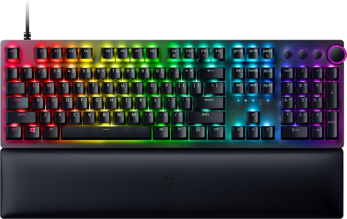 Klaviatūra RAZER Huntsman V2 (purpurinis jungiklis), JAV išdėstymas