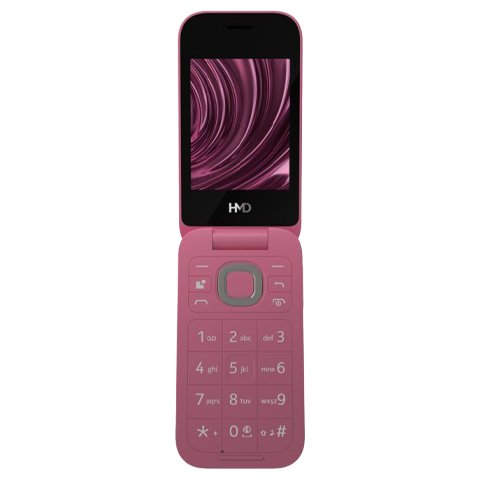 Mobilusis telefonas HMD 2660 FLIP 4G TA-1711 DS, Red