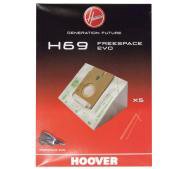 Dulkių maišelis HOOVER H69