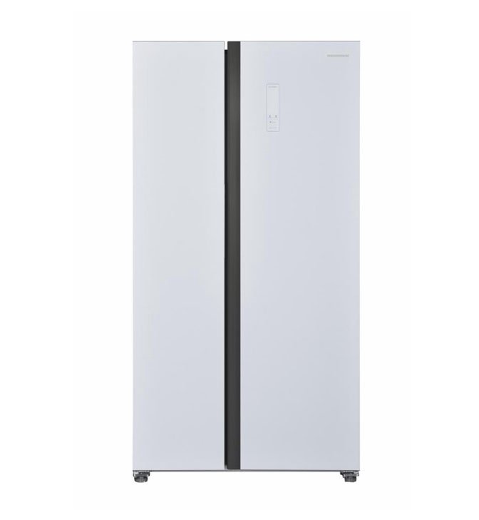 Šaldytuvas dvigubomis durimis No Frost HSBS-H442NFGWHE++ HEINNER