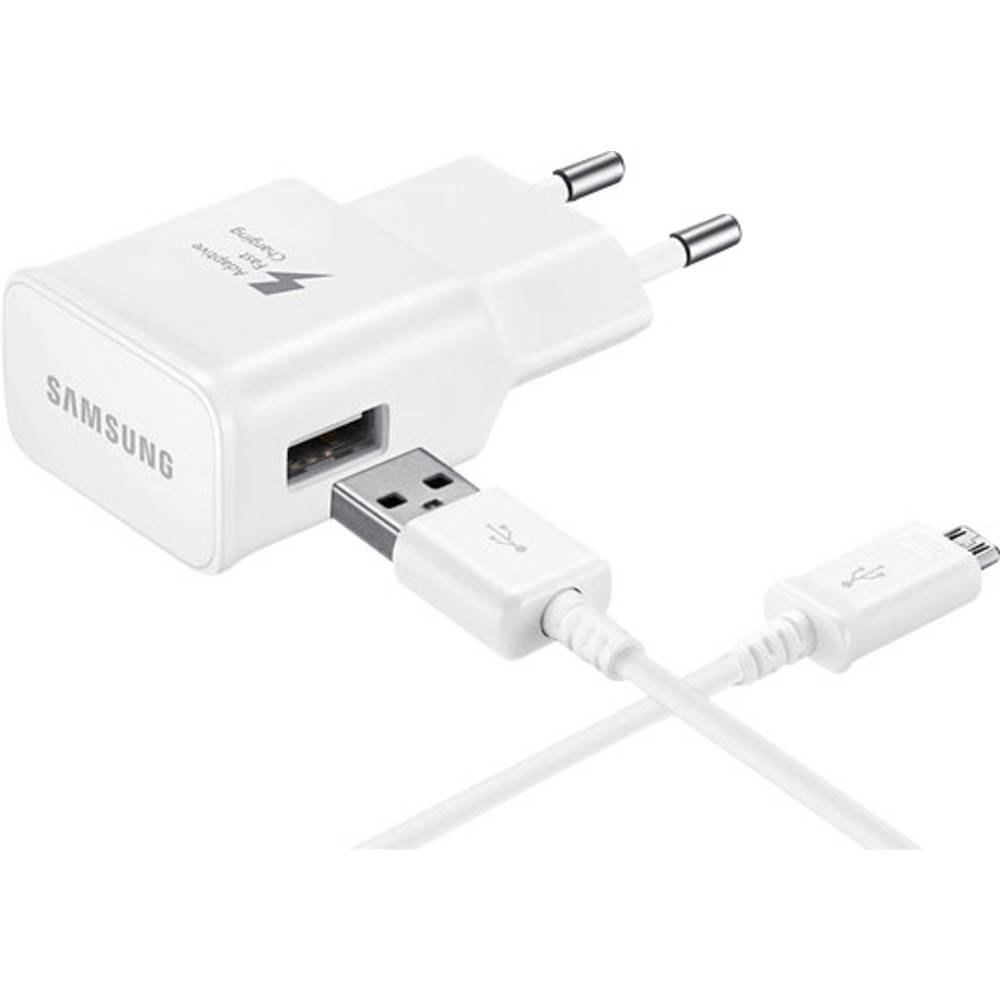 Įkroviklis SAMSUNG 2A, mikro-USB, Lader TA20EWEU(fast charging) kelioninis, baltas