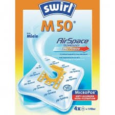 Dulkių maišelis SWIRL M 50/4 MP PLUS EU 15