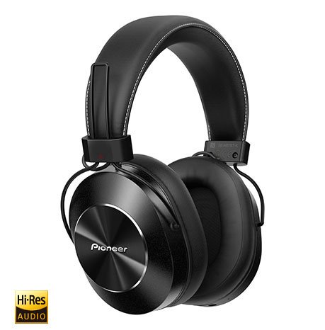 Ausinės PIONEER SE-MS7BT-K ant ausų, belaidės, juodos