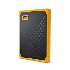 Išorinis SSD WD 500GB, juodas-geltonas / WDBMCG5000AYT-WESN