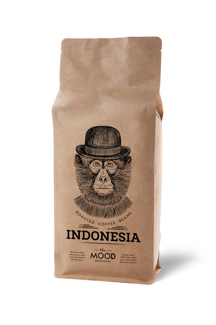 Kavos pupelės THE MOOD "Indonesia" 1kg