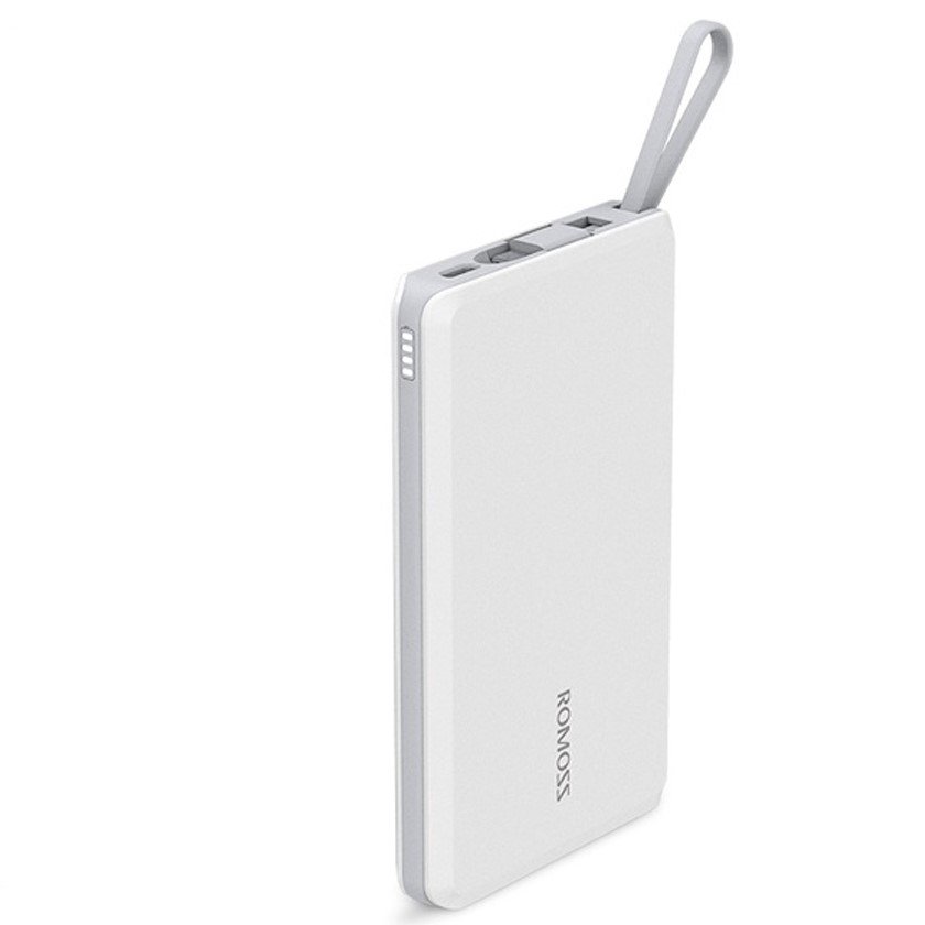 Išorinė baterija ROMOSS Q series 5000 mAh, balta