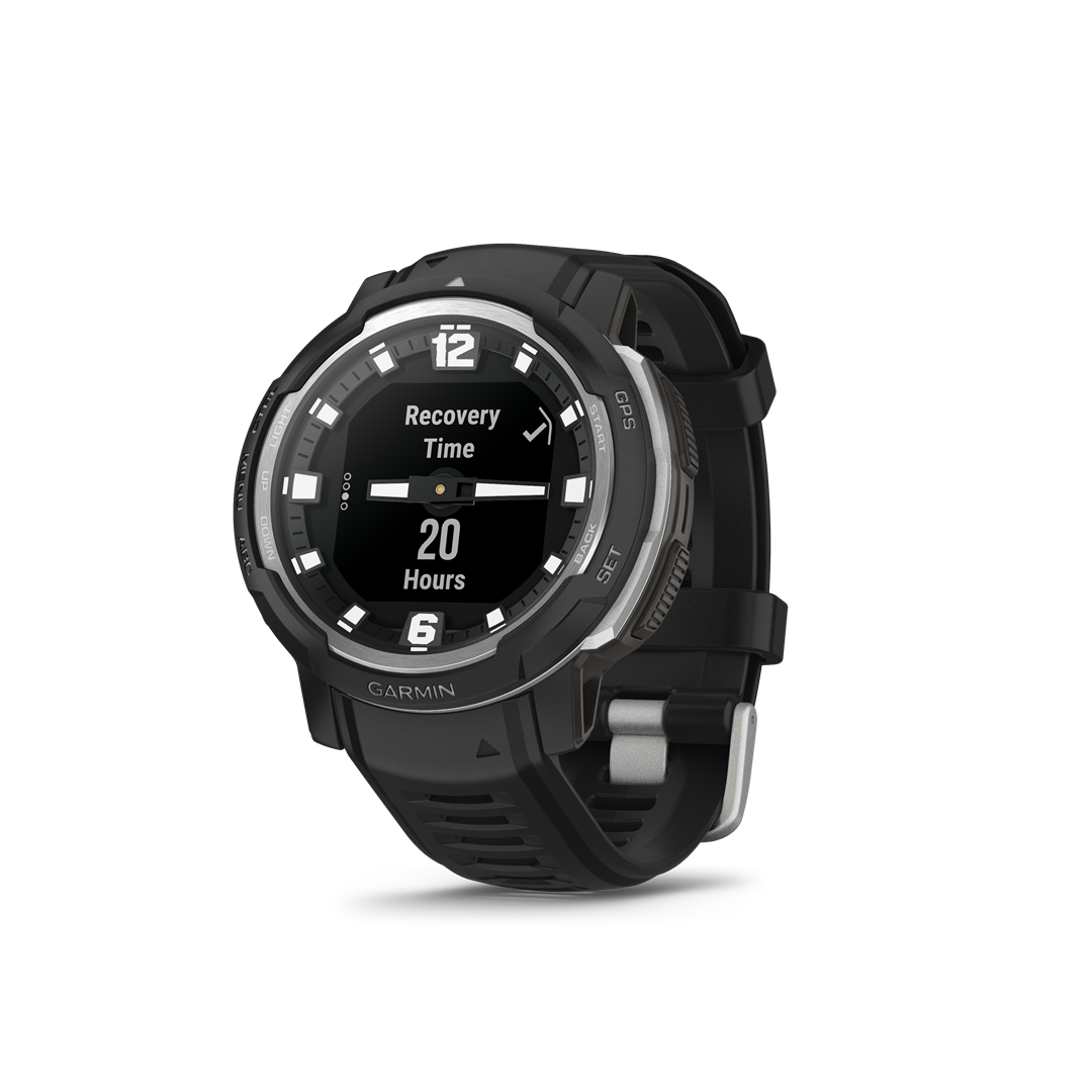 Sportinis laikrodis GARMIN Instinct Crossover, Standard Edition, Black Graphite