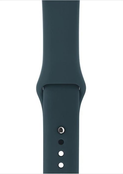 Dirželis APPLE išmaniajam laikrodžiui, 42mm, silikoninis, žalsvai mėlynas