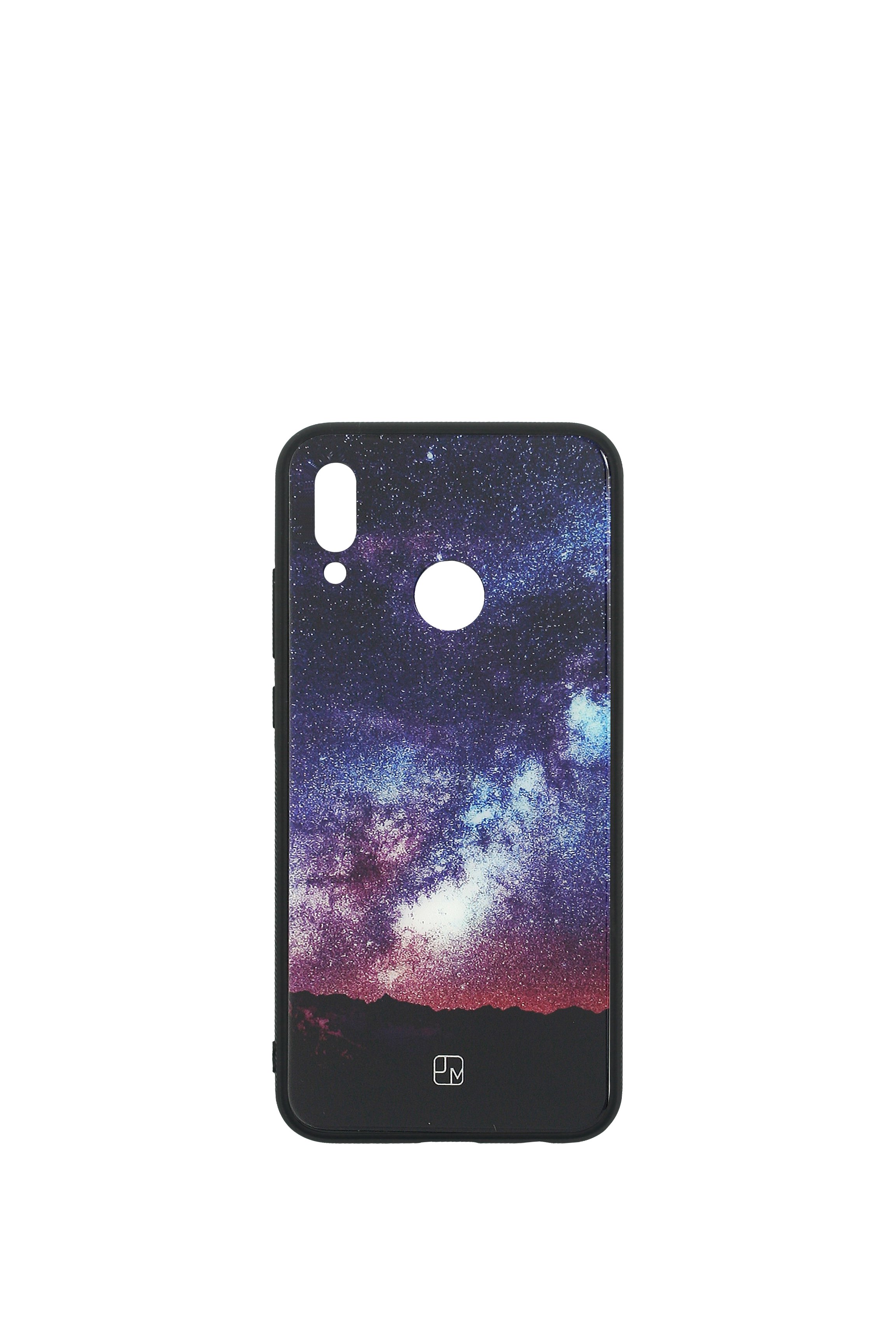 Dėkliukas JUST MUST Huawei P30 lite stiklinė nugarėlė Dangus, juoda