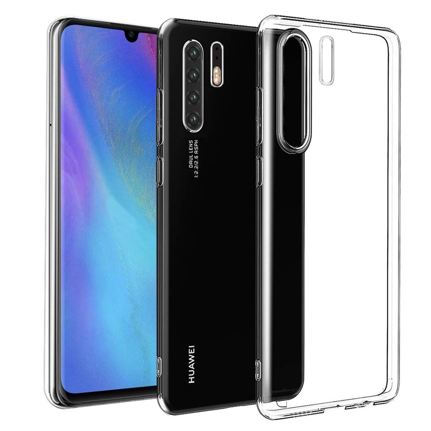 Dėkliukas JUST MUST Huawei P30 Pro, nugarėlė, skaidri