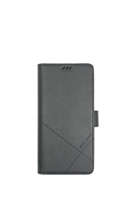 Dėkliukas JUST MUST X Flip II Galaxy A80 (2019) H-Flip knygutė, juoda
