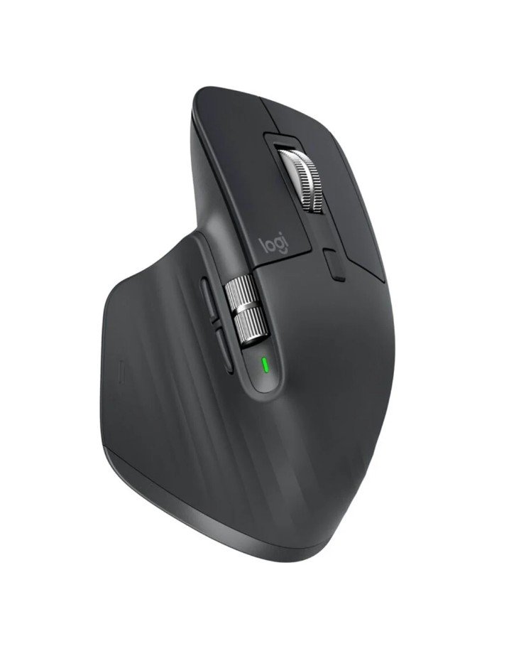 Pelė LOGITECH MX Master 3S, bevielė, Graphite