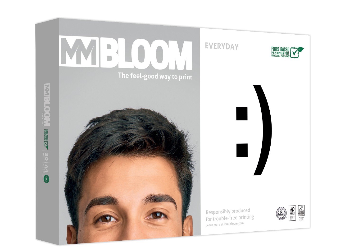 Biuro popierius MM BLOOM everyday, A4, 80 g/m2, 500 lapų