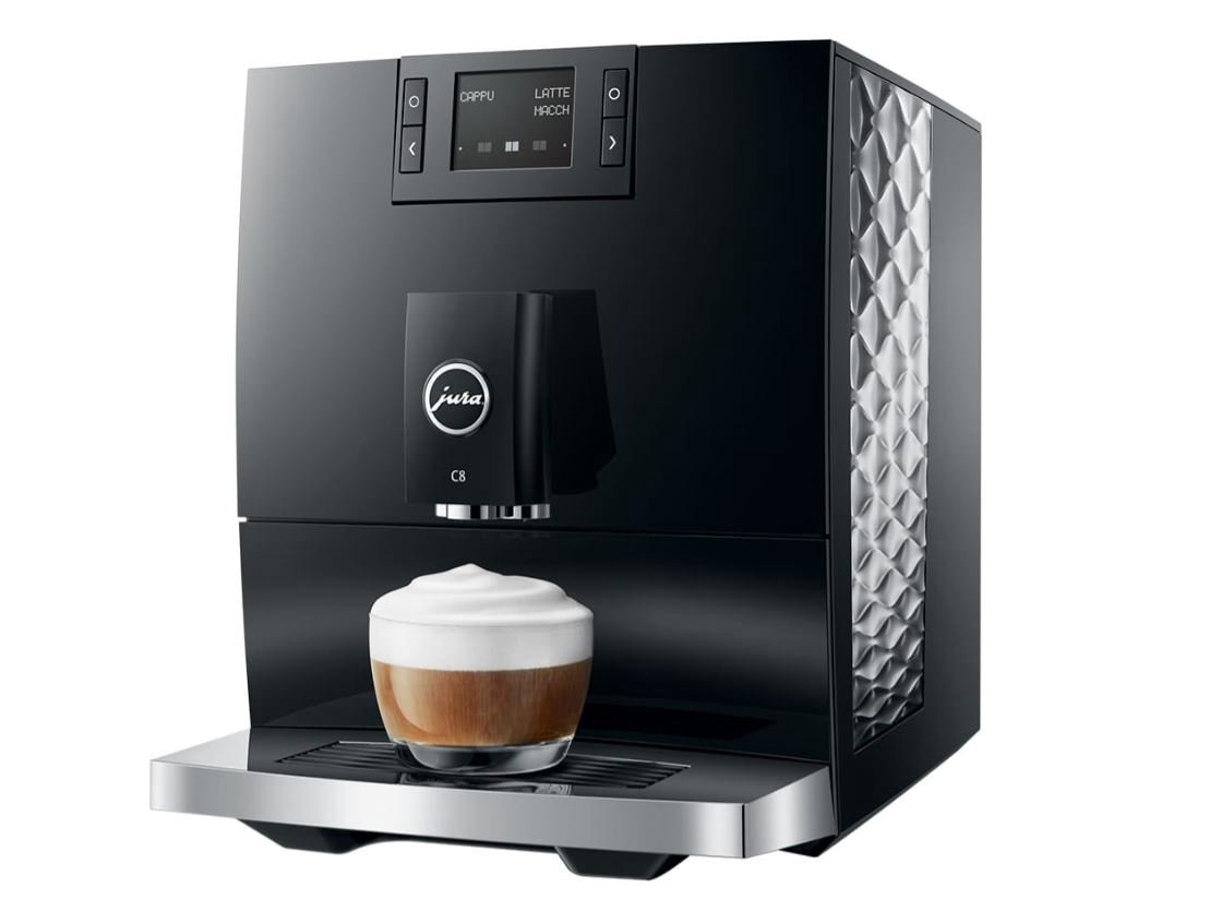 Kavos virimo aparatas JURA C8 Piano Black (EA)