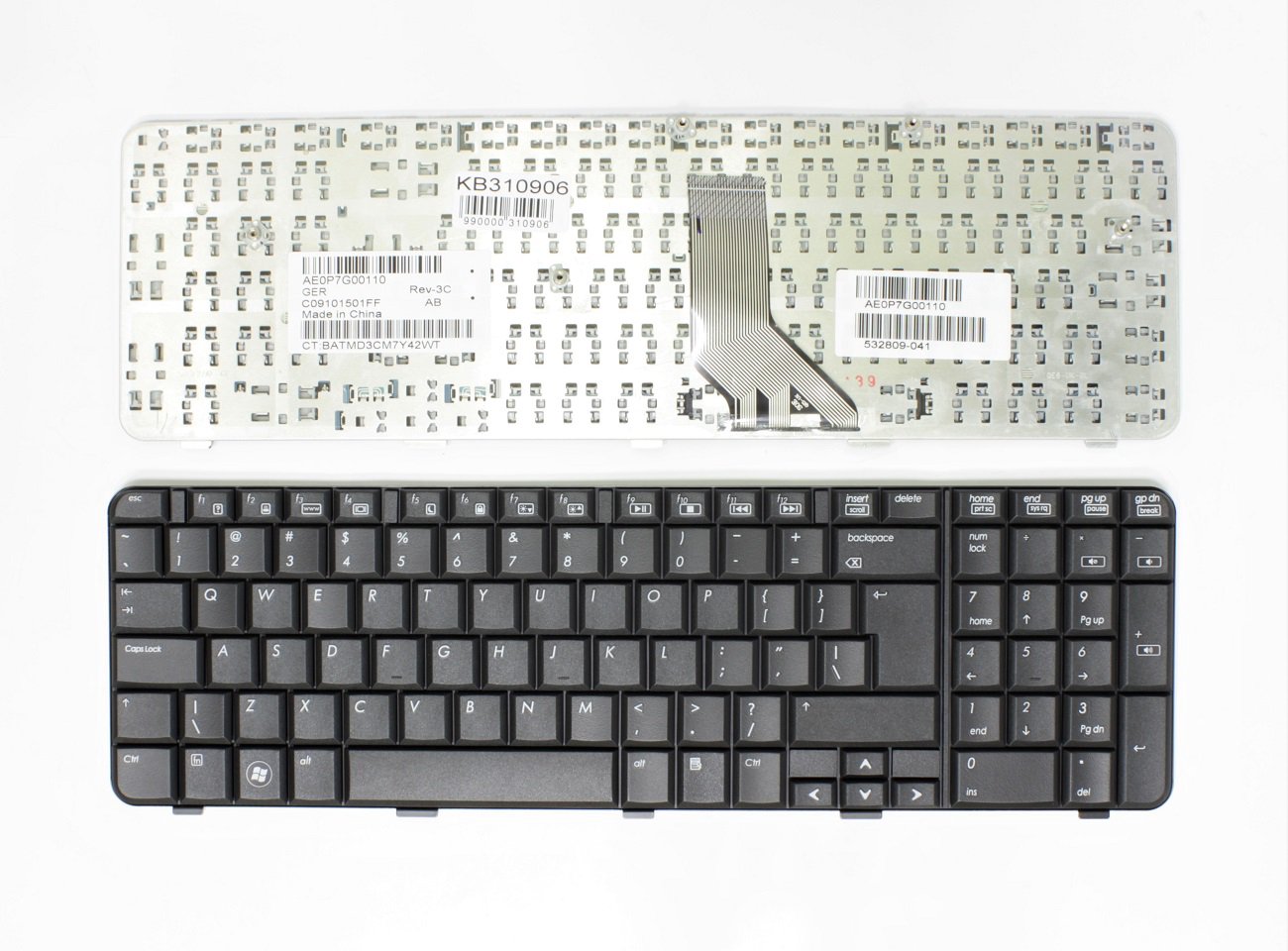 Klaviatūra HP Compaq: CQ71 G71