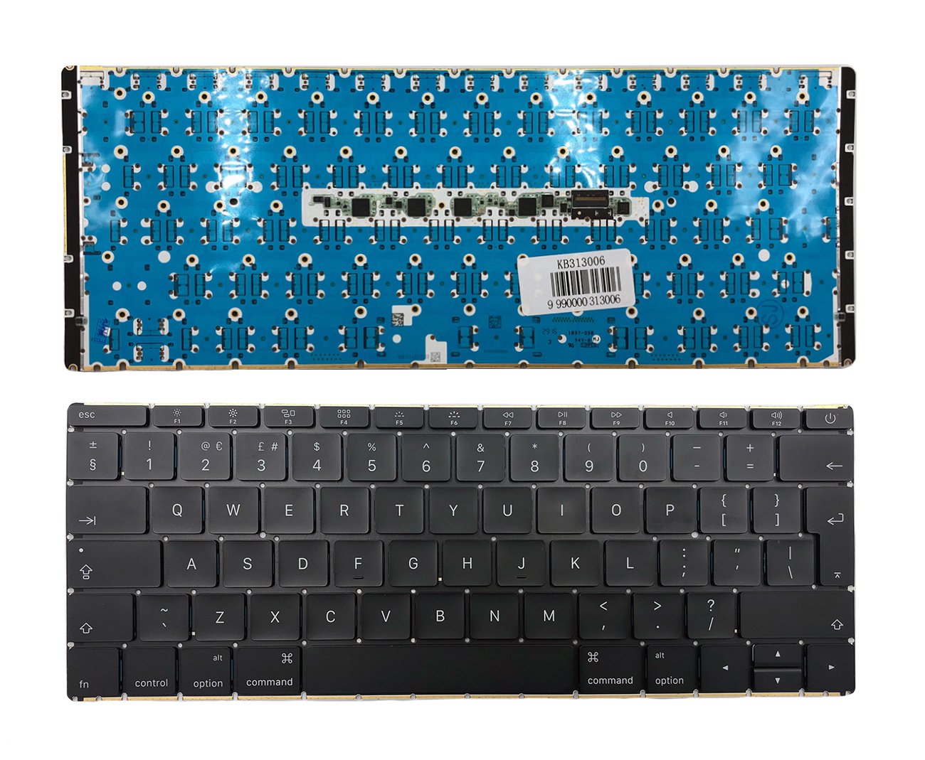 Klaviatūra APPLE: Macbook Air Retina 12" A1534 2016 MLHA2 MLHC2, UK