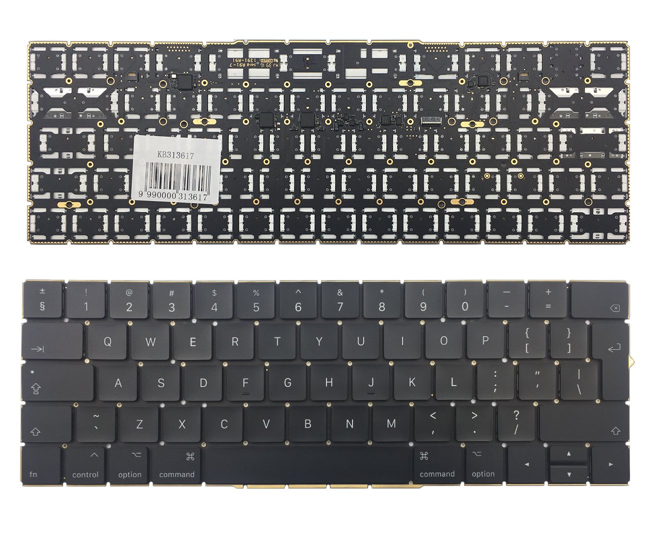 Klaviatūra Apple MacBook Pro 13" A1706; MacBook Pro 15" A1707 US