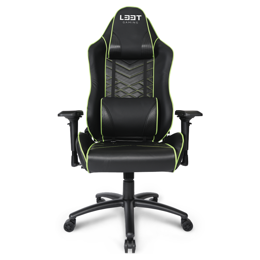 Žaidimų kėdė L33T GAMING E-SPORT, žalia