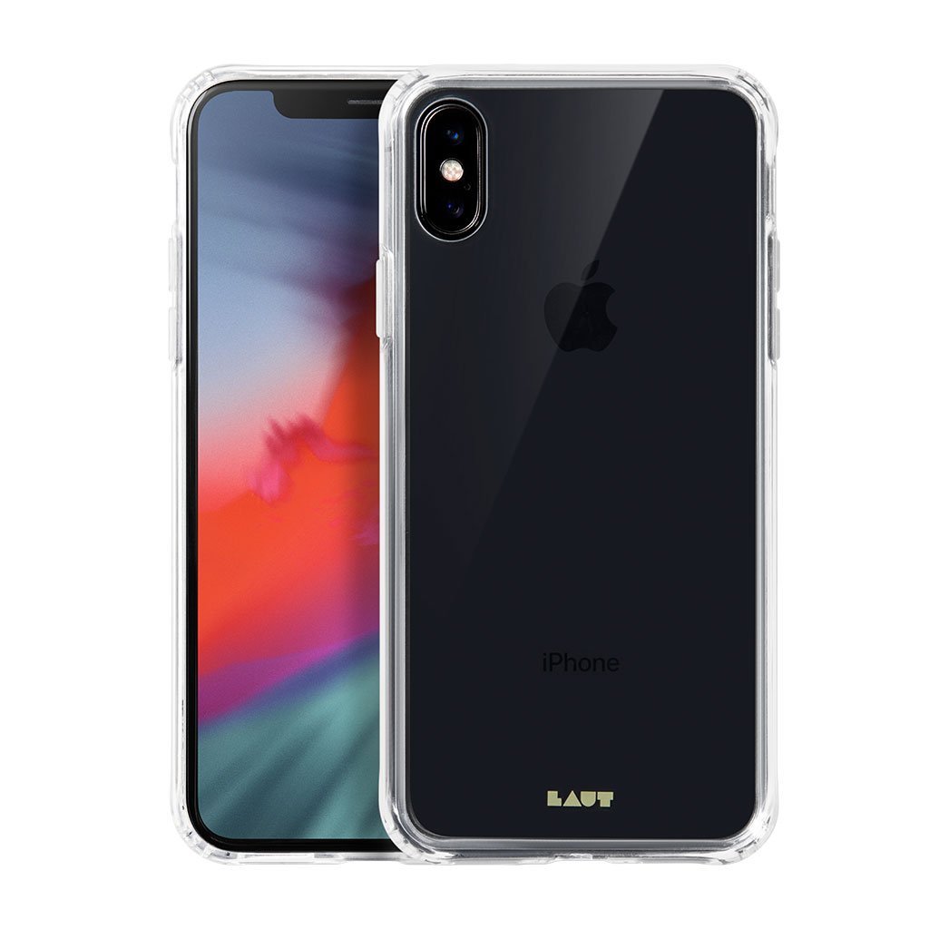 Dėkliukas LAUT Crystal-X iPhone XS, nugarėlė, skaidrus