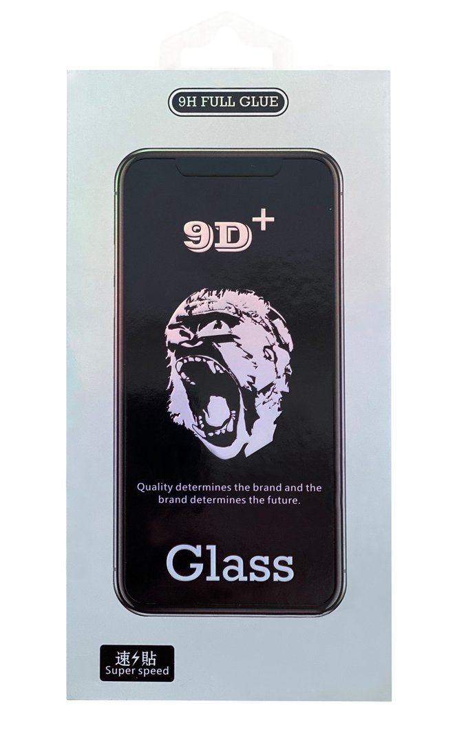 LCD apsauginis stikliukas 9D Gorilla Apple iPhone XS Max / 11 Pro Max juodas