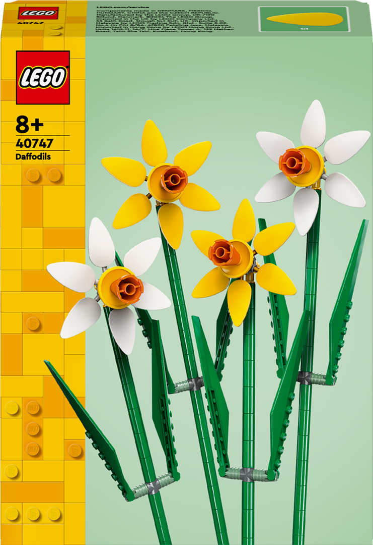 Konstruktorius LEGO ICONS Narcizai 40747