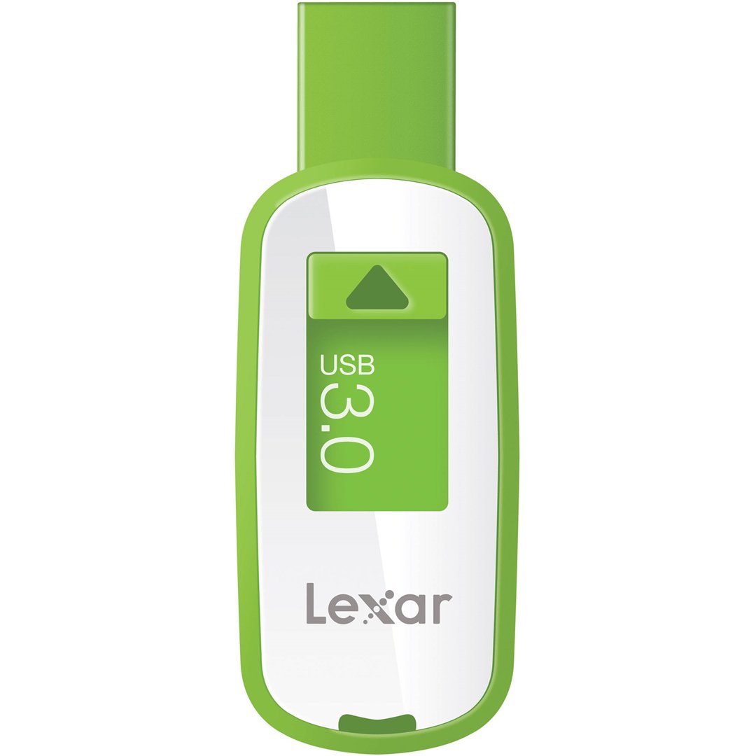 USB raktas LEXAR JumpDrive USB 3.0 32GB S25, žalias