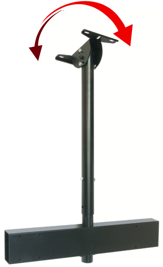 Laikiklis OMB LIFT ADJUSTABLE, lubinis, juodas