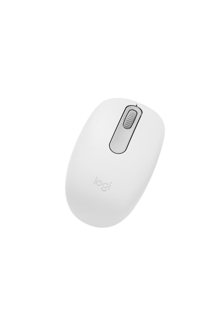 Pelė LOGITECH M196, belaidė, Bluetooth, white