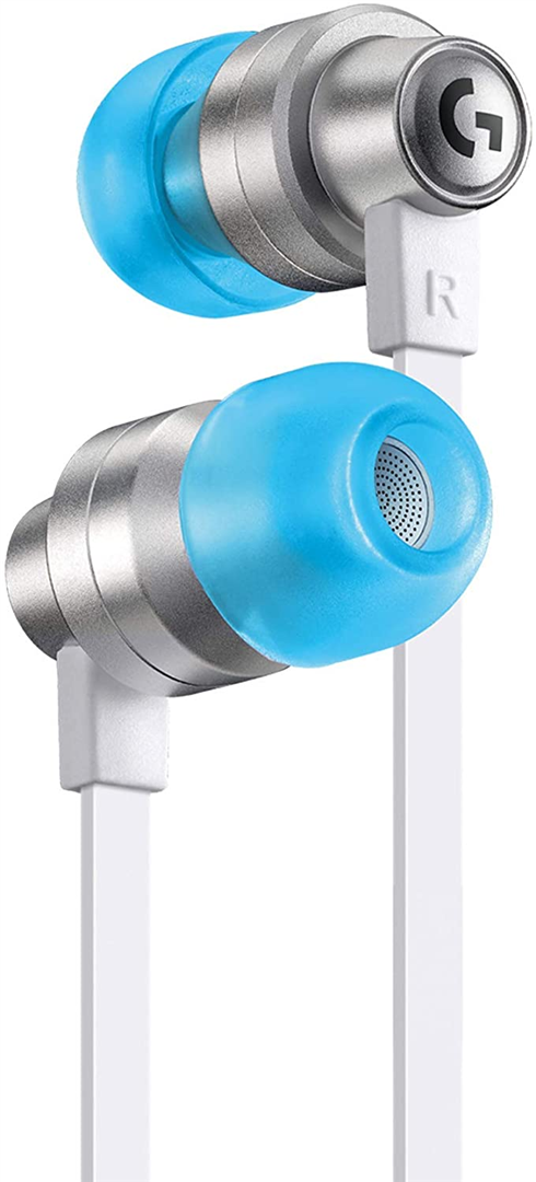 Ausinės LOGITECH G333, žaidėjams, į ausis, su mikrofonu, baltos
