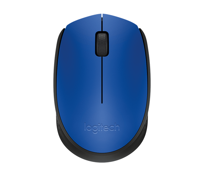 Pelė LOGITECH M171, belaidė, OPTICAL, USB, BLUE