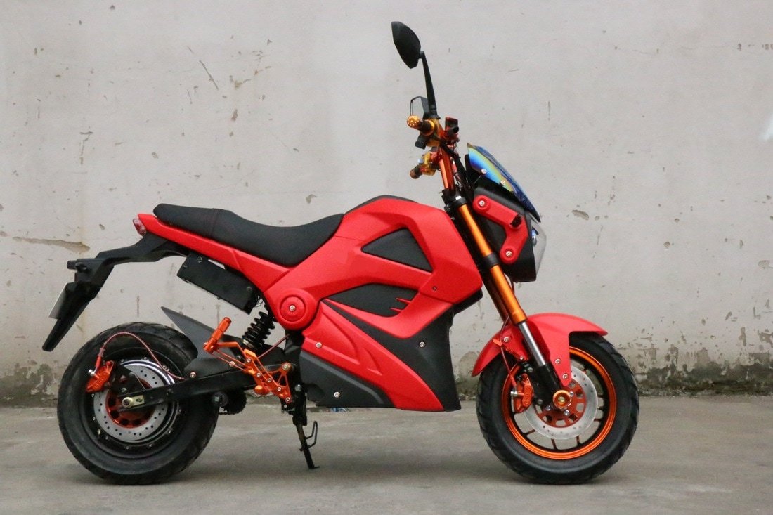 Motoroleris EKORIDE FZ 20Ah, raudonas