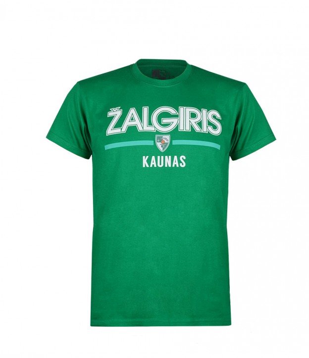 Marškinėliai Žalgiris Kaunas žali XXL (vyriški)