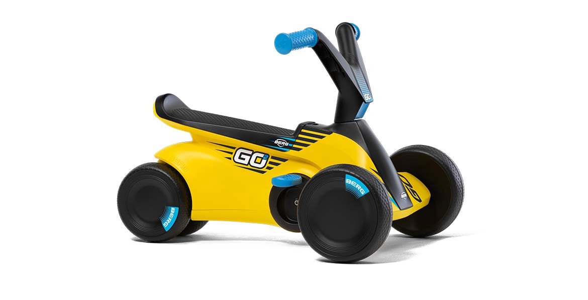 Mašinėlė vaikams BERG GO² SparX Yellow