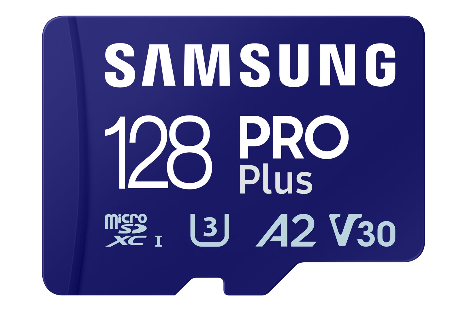 Atm.kort. Samsung PRO Plus 128GB, microSD, iki 180MB/s, UHS-I, U3, A2, V30, MB-MD128SA/EU