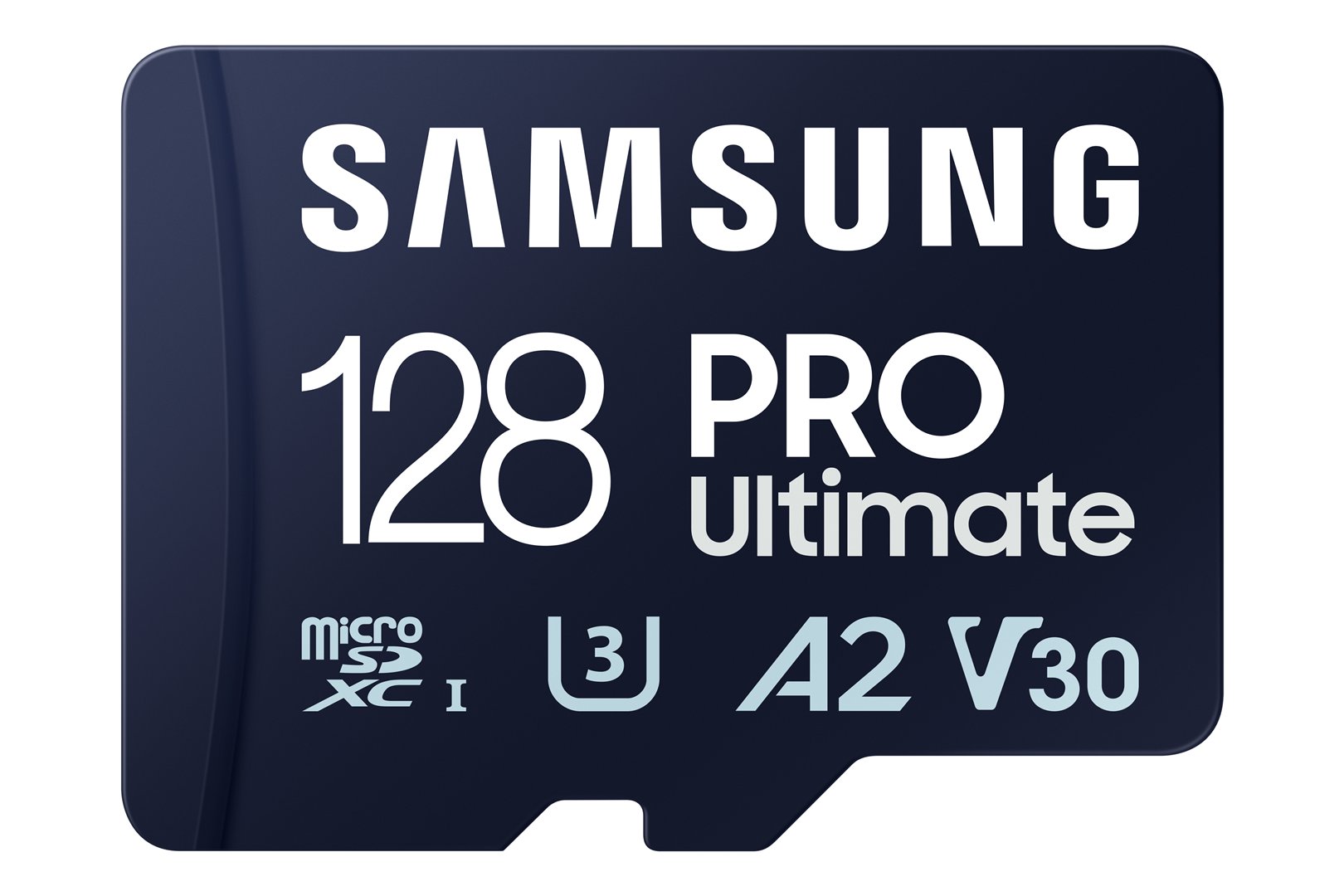 Atm.kort. Samsung PRO Ultimate 128GB microSD, iki 200MB/s, UHS-I, U3, A2, V30, MB-MY128SA/WW