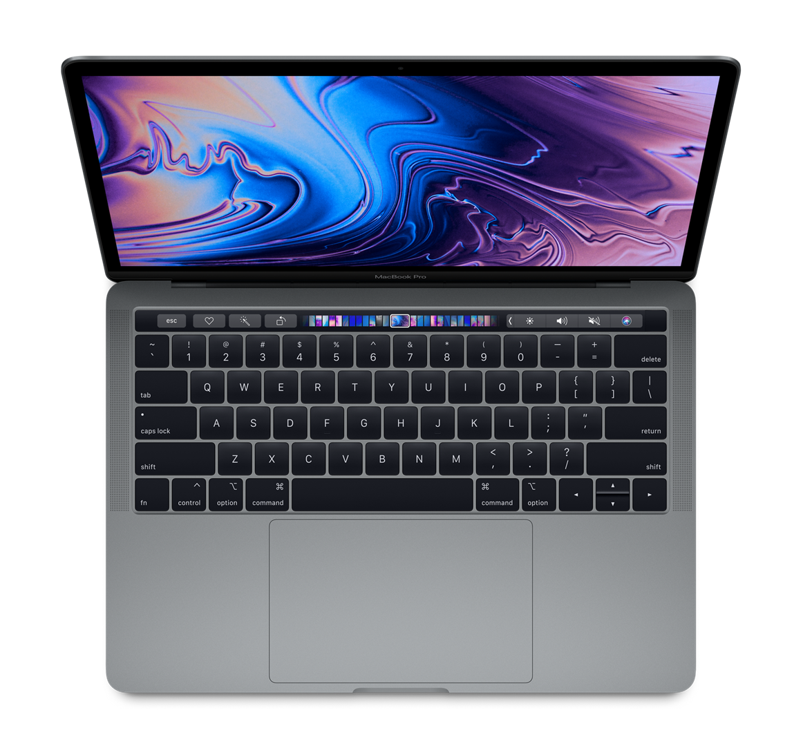 Nešiojamas kompiuteris APPLE MacBook Pro 13.3" Retina Touch Bar i5/16/256GB/Iris655/INT/Grey
